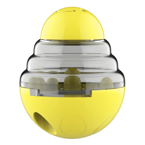 Dispensador interactivo comida perros y gatos — juguete antiestrés IQ — PetLookShop