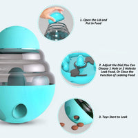 Dispensador interactivo gatos — juego mental enriquecimiento — PetLookShop