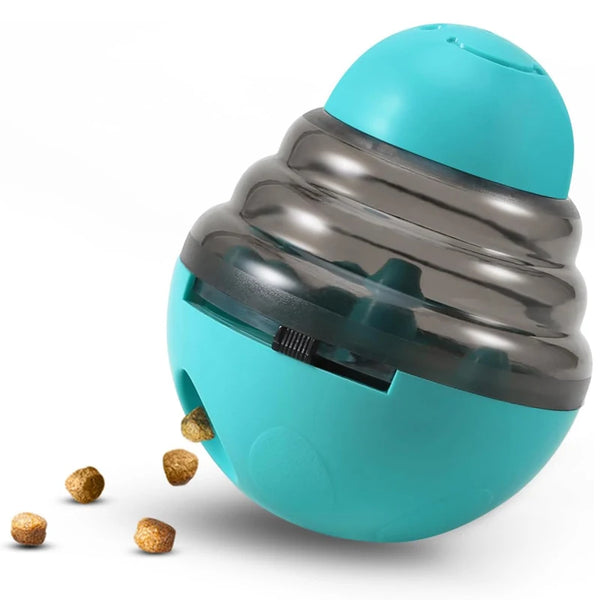 Dispensador Interactivo de Comida para Perros y Gatos — Juguete Anti-Ansiedad IQ
