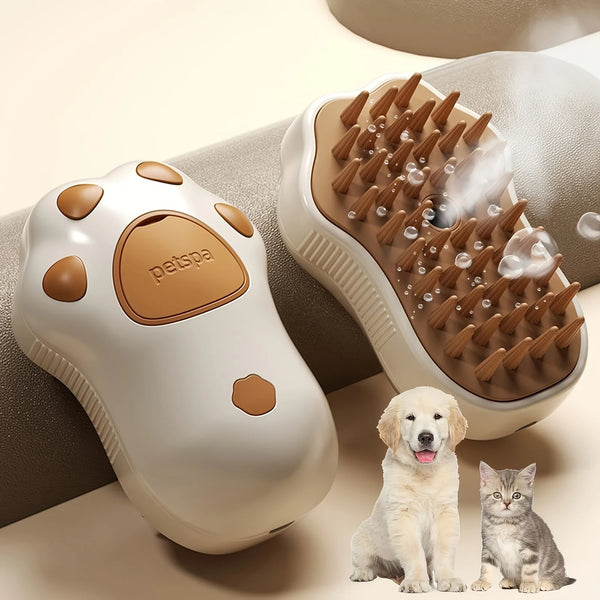Cepillo Spray Masajeador para Gatos — Grooming sin Baño con Hidratación
