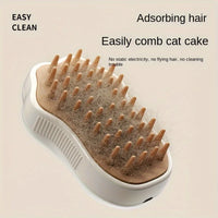Cepillo spray gatos — uso diario cuidado pelaje — PetLookShop