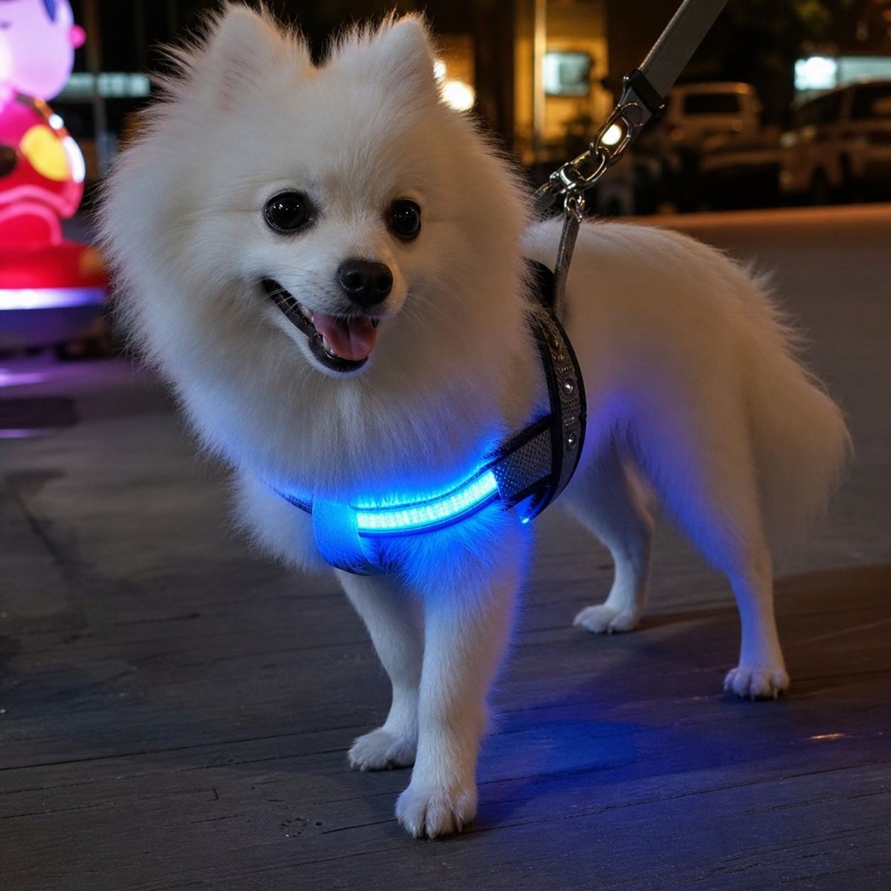 Collar LED Luminoso para Perros | Seguridad Nocturna