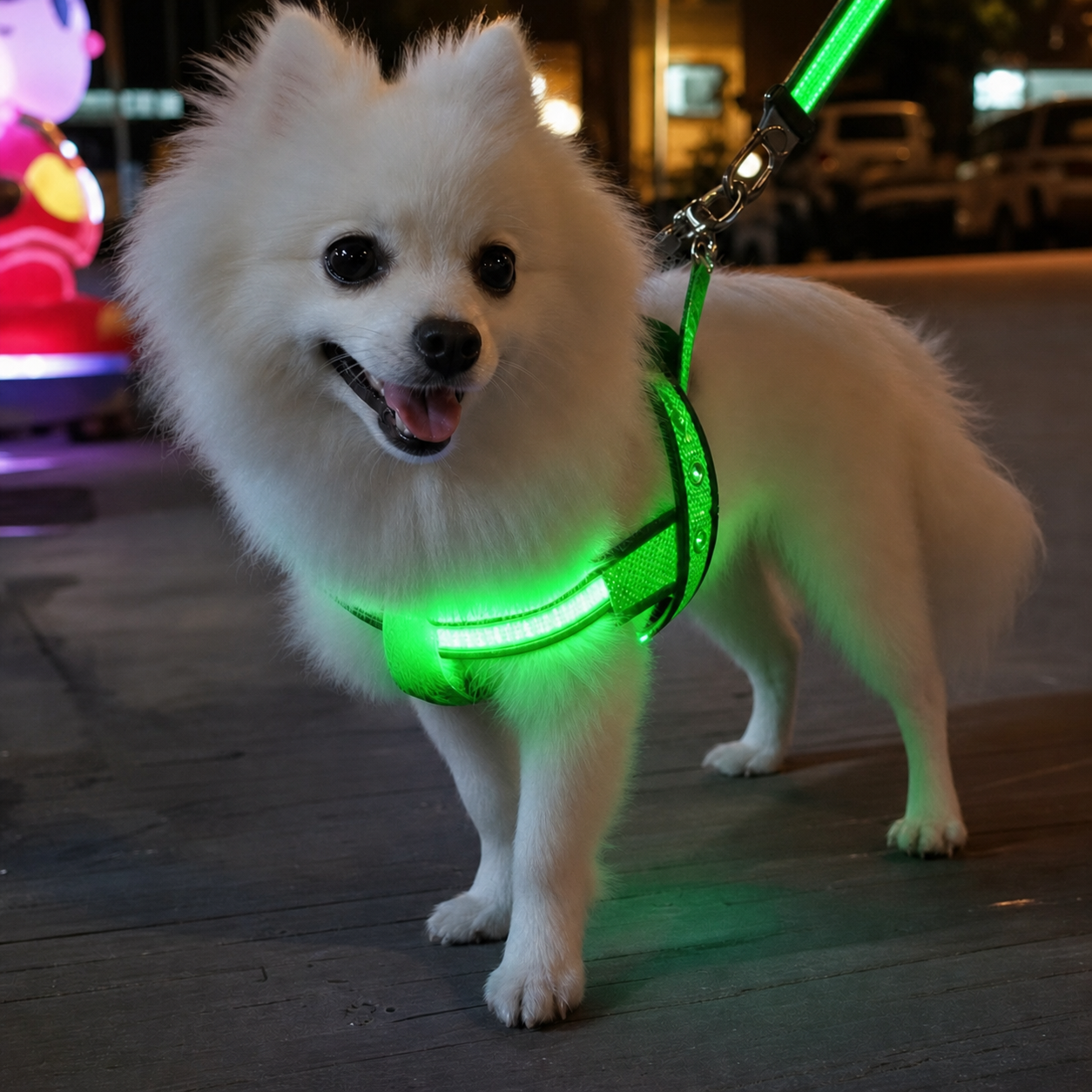 Collar LED Luminoso para Perros | Seguridad Nocturna