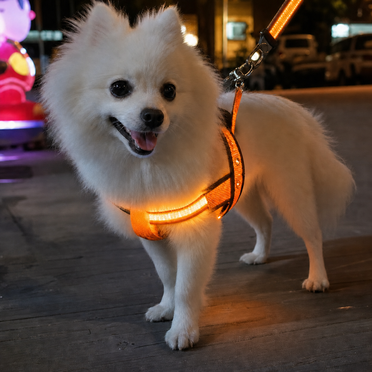 Collar LED Luminoso para Perros | Seguridad Nocturna