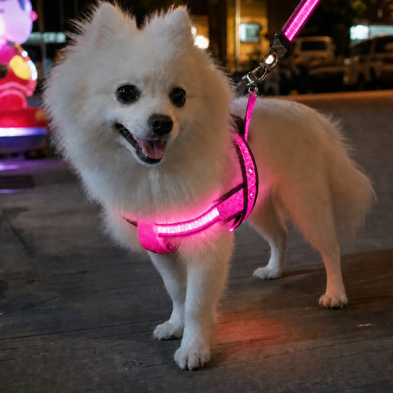 Collar LED Luminoso para Perros | Seguridad Nocturna