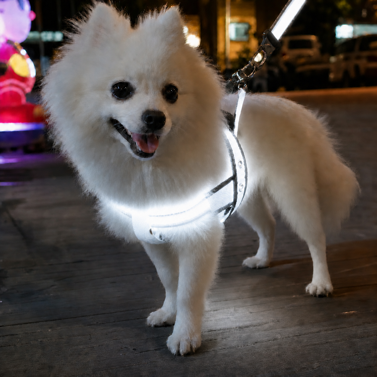 Collar LED Luminoso para Perros | Seguridad Nocturna